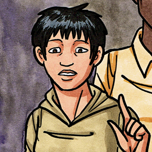 Queer YA sci-fi webcomic Valley of the Silk Sky