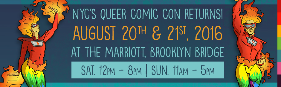 FlameCon 2 queer comics convention
